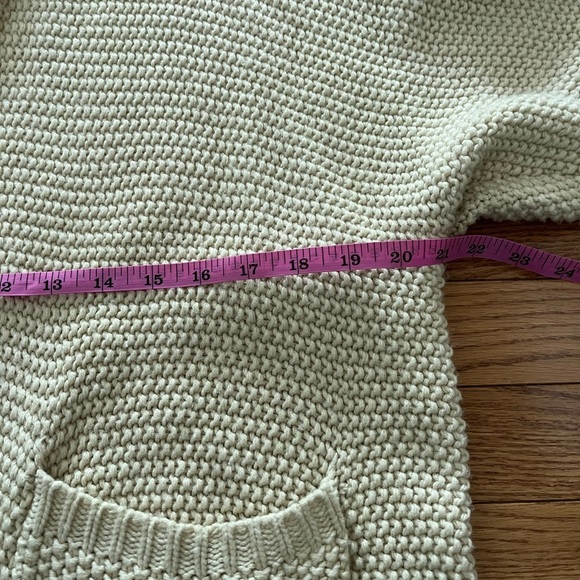 The Skinny x Jillian Harris Cream Erinn Cardigan Open Knit - Picture 8 of 10